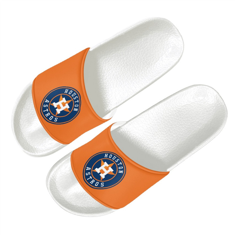 Women's Houston Astros Flip Flops 001
